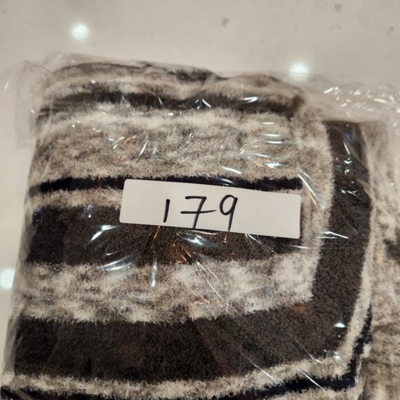 Vintage Gelato Pique Cardigan Sweater Mens Medium Terry Cloth Preppy Striped - Picture 12 of 12